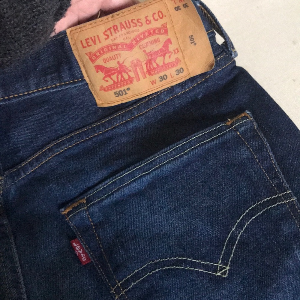 Levi’s Men’s 501 Button-fly Jeans